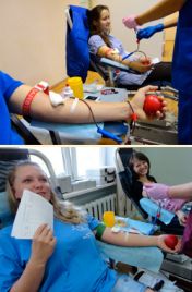 Сразу две акции по сбору крови прошли в конце мая.